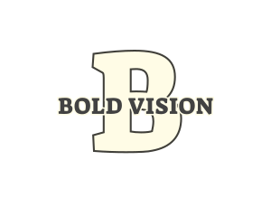 Bold Serif Varsity logo design