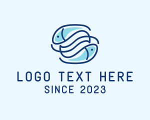 Marine - Fish Sea Harmony logo design