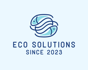 Conservation - Fish Sea Harmony logo design