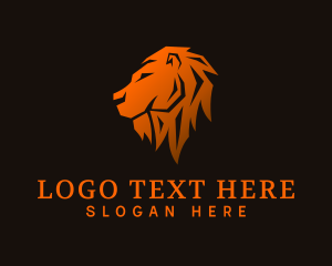 Business - Orange Lion Business logo design