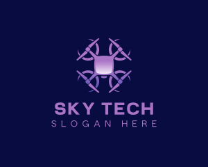 Aerial Drone Photography logo design