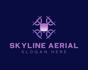 Aerial Drone Photography logo design