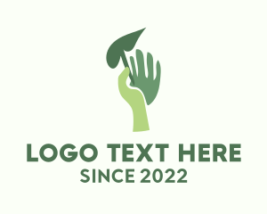 Gardener - Hand Plant Nature logo design