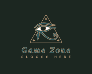 Ancient - Horus Eye Hieroglyph logo design