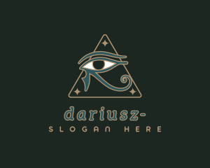 Antique - Horus Eye Hieroglyph logo design