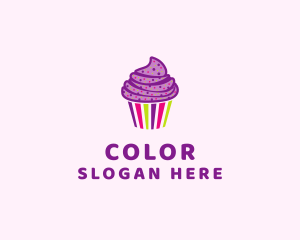 Colorful Sweet Muffin  logo design