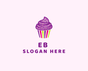 Colorful Sweet Muffin  logo design