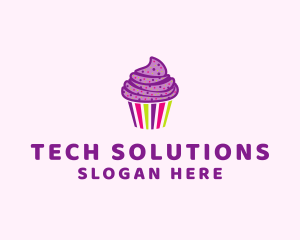Celebration - Colorful Sweet Muffin logo design
