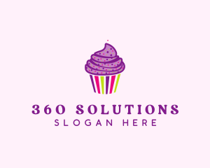 Sweet Cupcake Muffin  logo design