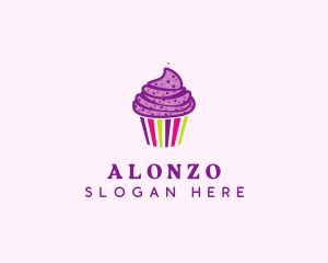 Sweet Cupcake Muffin  logo design