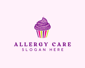 Sweet Cupcake Muffin  logo design