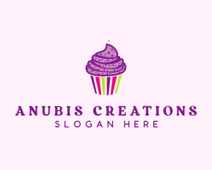 Sweet Cupcake Muffin  logo design