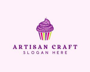 Sweet Cupcake Muffin  logo design