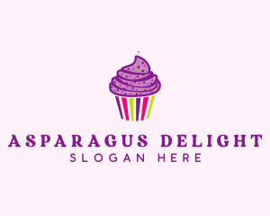 Sweet Cupcake Muffin  logo design