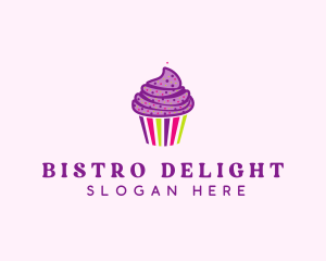 Sweet Cupcake Muffin  logo design