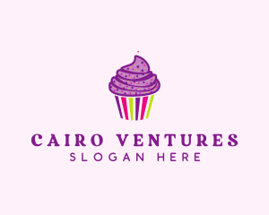 Sweet Cupcake Muffin  logo design