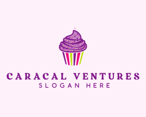 Sweet Cupcake Muffin  logo design