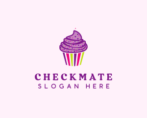 Sweet Cupcake Muffin  logo design