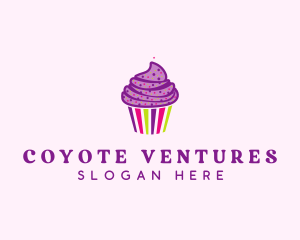 Sweet Cupcake Muffin  logo design