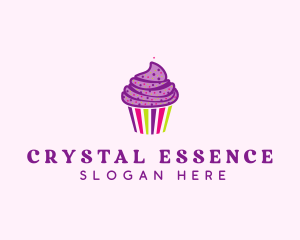 Sweet Cupcake Muffin  logo design