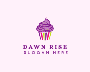 Sweet Cupcake Muffin  logo design