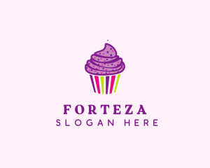 Sweet Cupcake Muffin  logo design