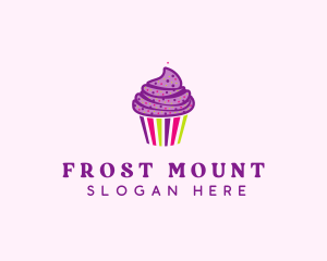 Sweet Cupcake Muffin  logo design