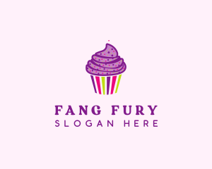 Sweet Cupcake Muffin  logo design