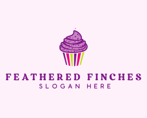 Sweet Cupcake Muffin  logo design