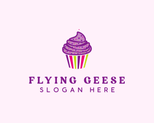 Sweet Cupcake Muffin  logo design