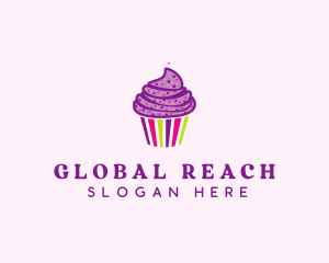 Sweet Cupcake Muffin  logo design