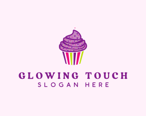 Sweet Cupcake Muffin  logo design