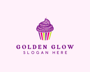 Sweet Cupcake Muffin  logo design