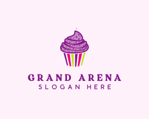 Sweet Cupcake Muffin  logo design