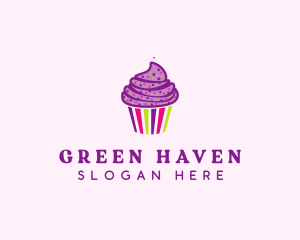 Sweet Cupcake Muffin  logo design