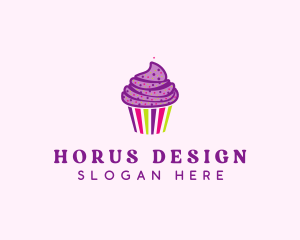 Sweet Cupcake Muffin  logo design