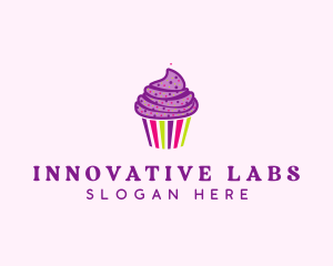 Sweet Cupcake Muffin  logo design