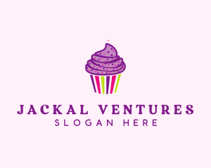 Sweet Cupcake Muffin  logo design