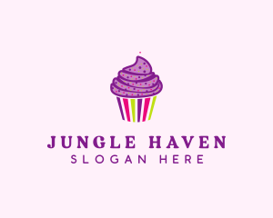 Sweet Cupcake Muffin  logo design