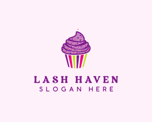 Sweet Cupcake Muffin  logo design