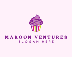 Sweet Cupcake Muffin  logo design