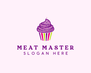 Sweet Cupcake Muffin  logo design