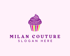 Sweet Cupcake Muffin  logo design