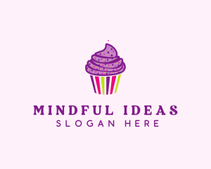 Sweet Cupcake Muffin  logo design