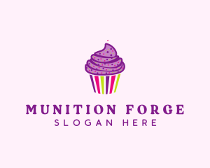 Sweet Cupcake Muffin  logo design