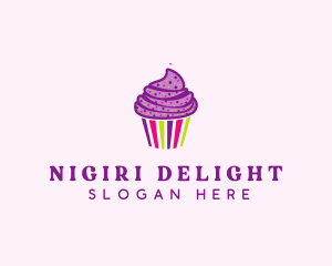 Sweet Cupcake Muffin  logo design