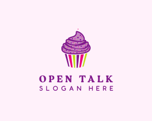 Sweet Cupcake Muffin  logo design