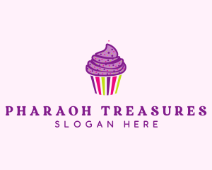 Sweet Cupcake Muffin  logo design