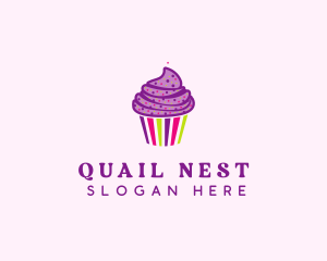 Sweet Cupcake Muffin  logo design