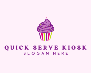 Sweet Cupcake Muffin  logo design